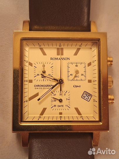 Часы мужские romanson chronograph