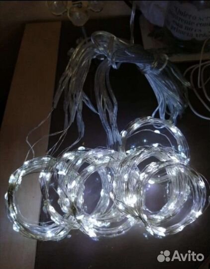 Последняя Светодиодная гирлянда-нить роса