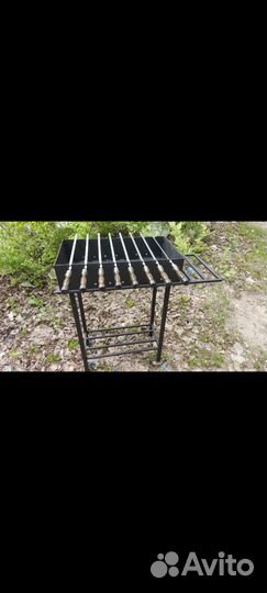 Шампура из нержавейки с деревянной ручкой