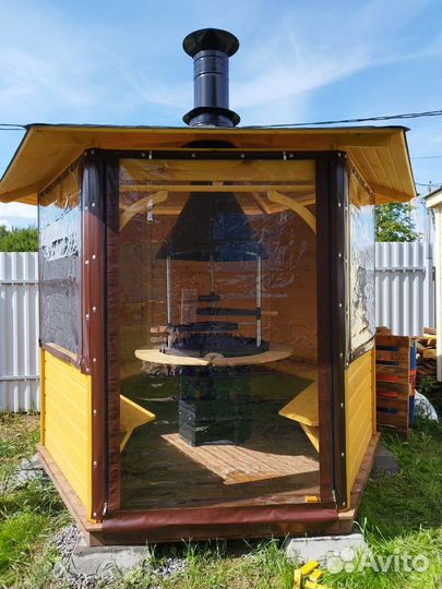 Мягкие окна на беседку, веранду, террасу