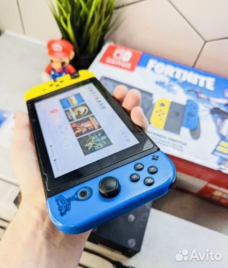 Nintendo switch прошита(чип) Fortnite edition