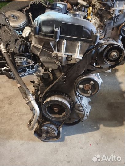 Двигатель Mazda 3 6 2.0 LF 2л Щуп в Гбц 2 литра