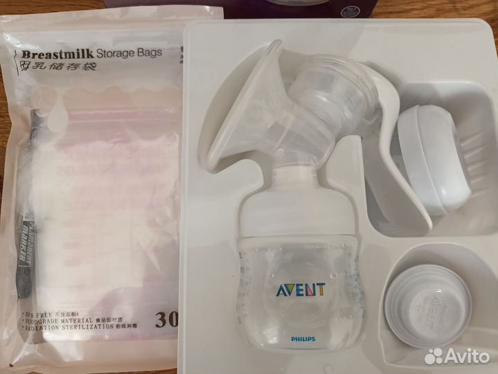 Молокоотсос avent ручной