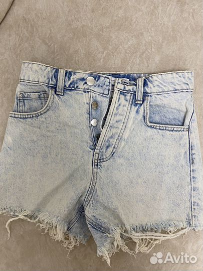 Джинсовые шорты zara