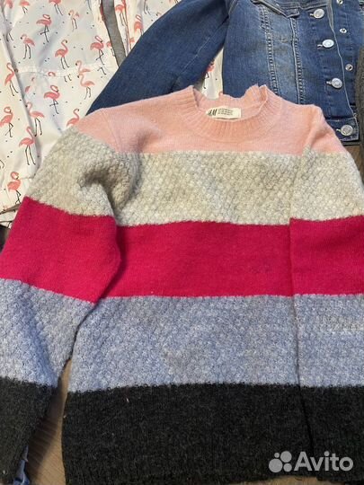 Пакет одежды на девочку 122-128