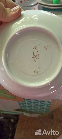 Чайное трио фарфор