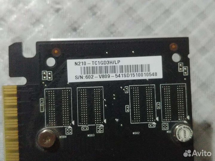 Видеокарта MSI 210