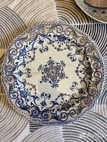 Настенная тарелка декоративная