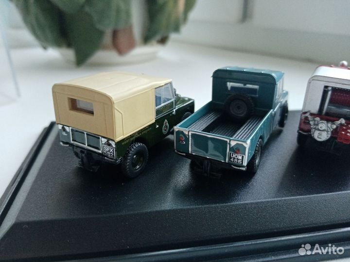 Набор моделей Land rover 1:76