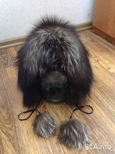 Шапка из чернобурки