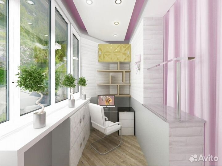 Остекление лоджий