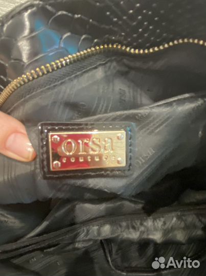 Сумка большая Orsa кожа