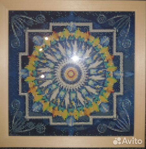 Мандала алмазная мозаика