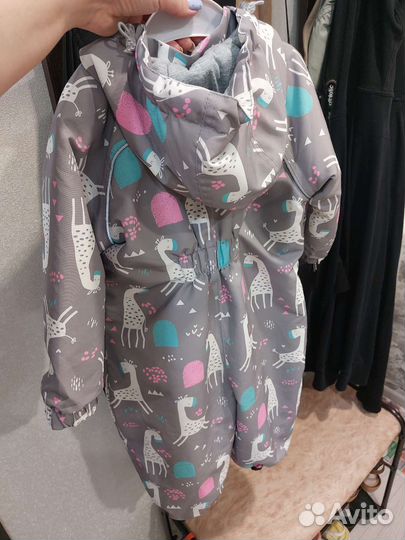 Комбинезон демисезонный для девочки