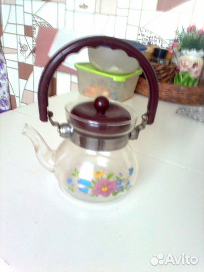 Чайник заварной стекло