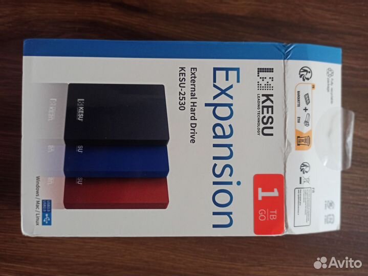 Внешний жесткий диск 1 тб kesu