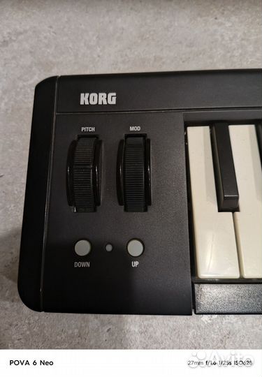 Миди-клавиатура Korg microKEY-37 midi-клавиатура