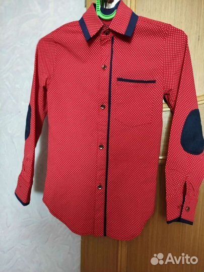 Рубашка для мальчика 122