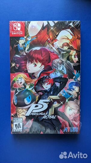 Persona 5 Royal Steelbook Launch Nintendo Switch