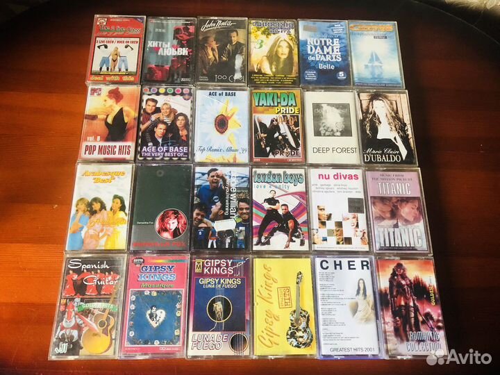 Аудиокассеты с записью