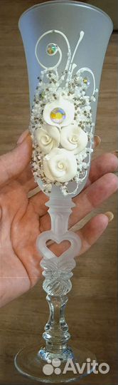 Свадебные бокалы фужеры