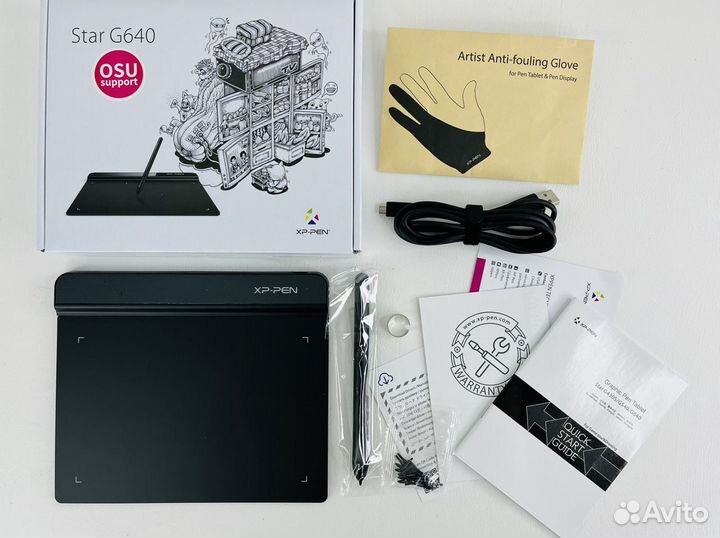 Графический планшет xp-pen star g640 новый