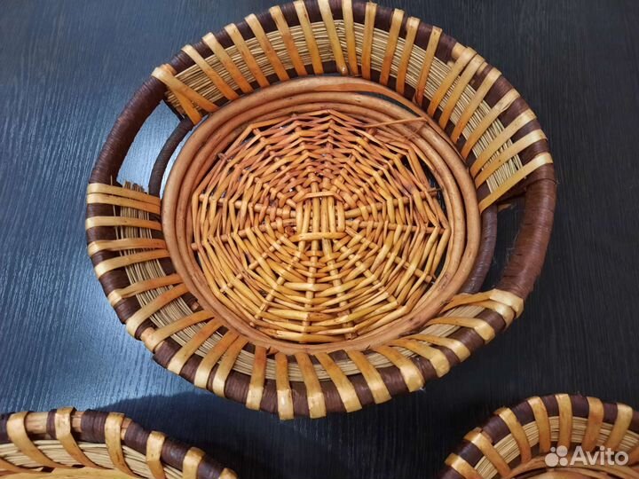 Корзины плетеные из лозы