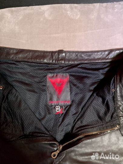 Брюки кожаные