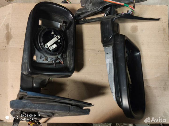 Корпуса зеркал BMW Е39 складывание