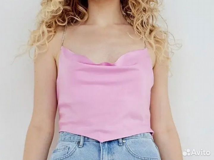 Шелковый топ
