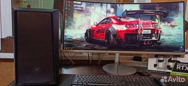 Игровой пк с RTX 3050