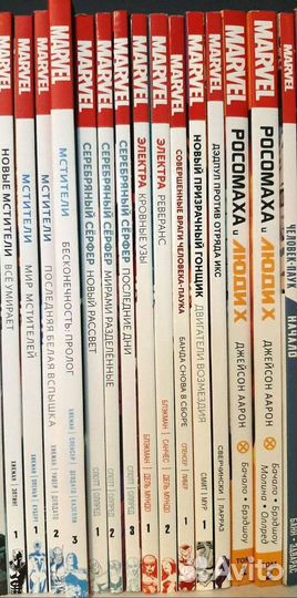 Комиксы Marvel: Дэдпул, Росомаха, Халк и другое