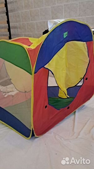 Палатка и шарики
