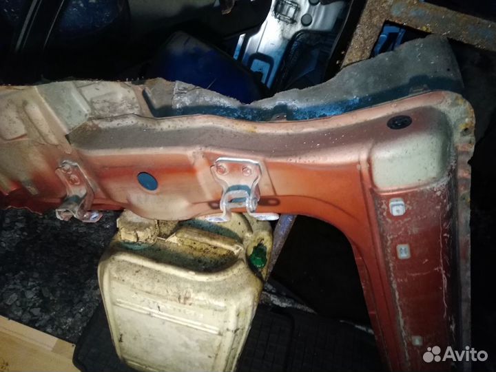 Chevrolet Spark 2 порог со стойкой правый