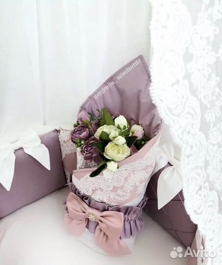 Бортики в детскую кроватку