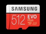 512GB MicroSD Samsung EVO Plus