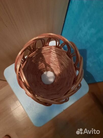Корзина плетеная декоративная