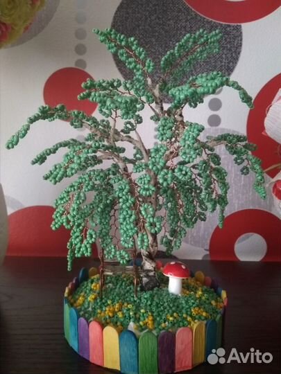 Бисер деревья