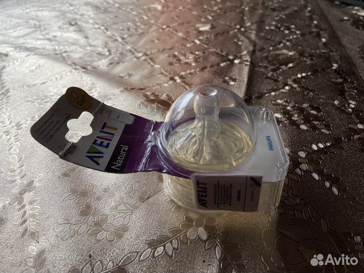 Силиконовая соска для бутылочки Philips Natural