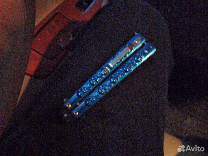 Тренировочный нож бабочка 2 шт новые