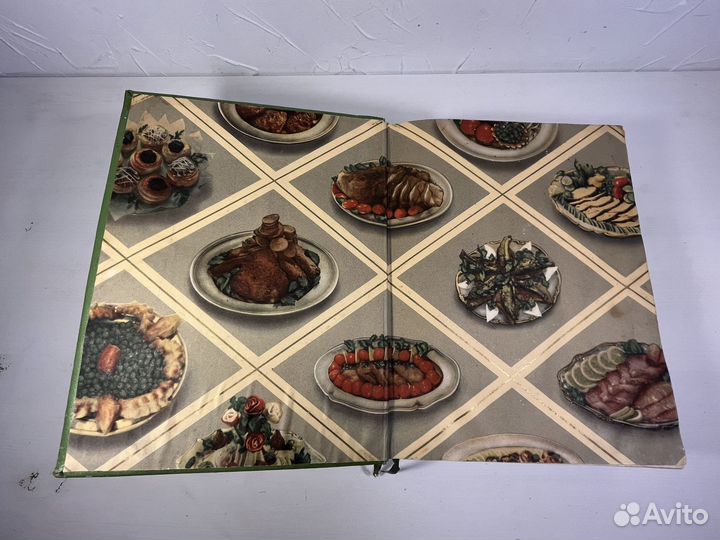 Книга Кулинария большая 1955 года, 960 страниц