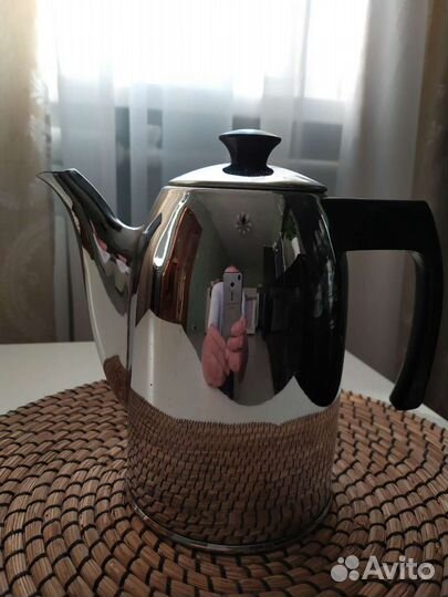 Кофейник/ссср/латунь/Кольчугино