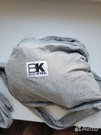 Слинг без намотки baby ktan