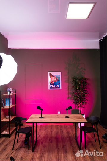 Аренда студии для подкастов