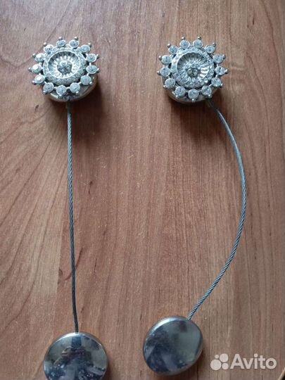 Держатели для штор, магнитные