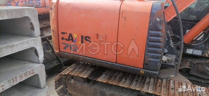 Гусеничный экскаватор Hitachi ZX70-5G, 2015