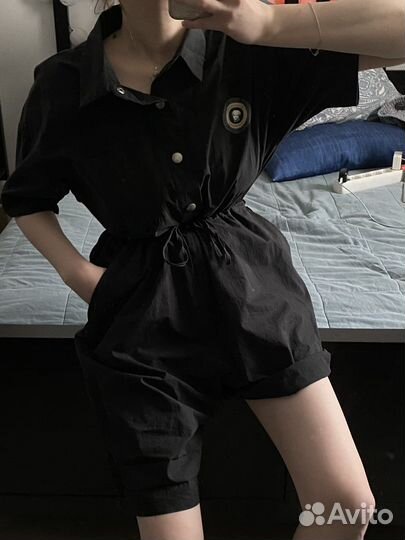 Комбинезон летний черный