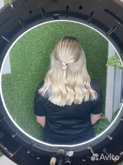 Стрижка, окрашивание волос, выход из чёрного