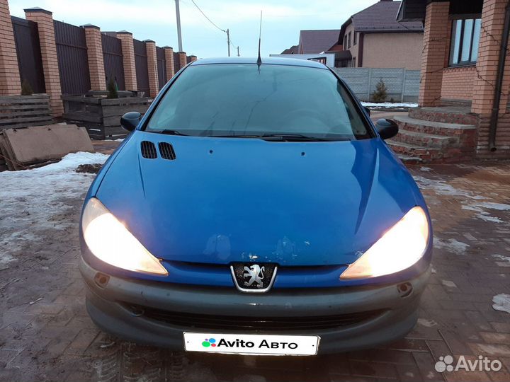 Peugeot 206 1.1 МТ, 1999, 280 000 км