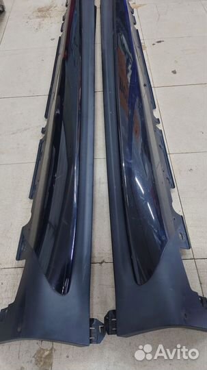 Пороги со спойлерами M-performance BMW X5 E70